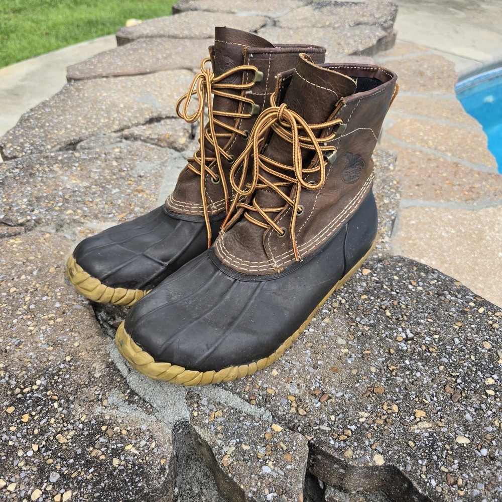 GEORGIA BOOT AMP LT MEN'S WORK BOOTS,‎ SIZE 10 MEDIUM